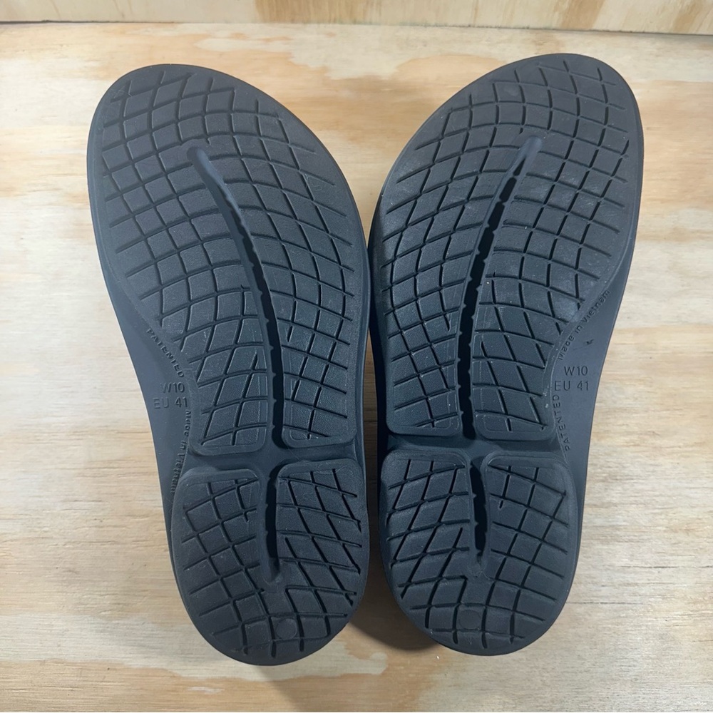 OOFOS OOmega OOahh Luxe Platform Slides Women’s Size 10 - Picture 7 of 8